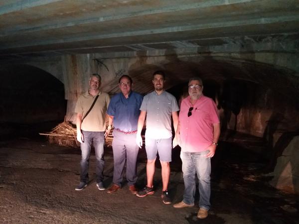 Els regidors de Serveis Públics i d’Activitats i Brigades de Lloret de Mar visiten les instal·lacions d’abastament d’aigua del municipi